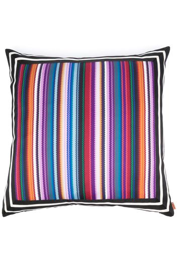 Missoni Home zigzag print feather cushion - Blu