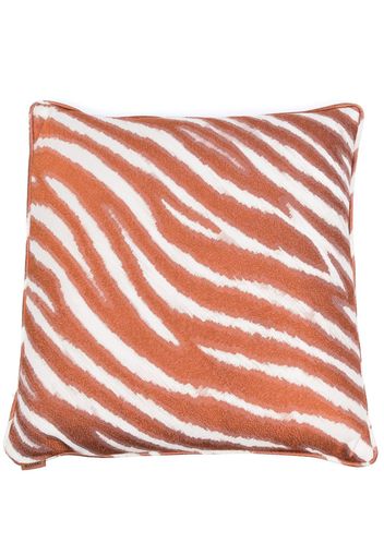 Missoni Home animal-print down-feather cushion - Marrone