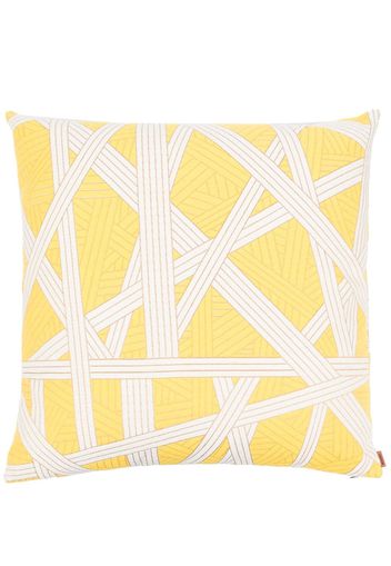 Missoni Home graphic-print knitted cushion - Toni neutri