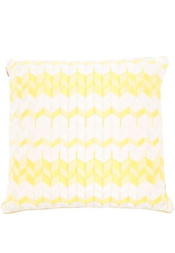 Missoni Home Tread patterned-jacquard cushion - Toni neutri