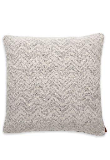 Missoni Home large Columbia zigzag cushion - Bianco