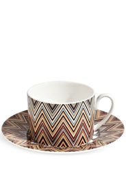 Missoni Home Set da tè Zig Zag Jarris - Toni neutri