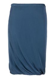 Missoni Pre-Owned 2000s draped knee-length skirt - Blu