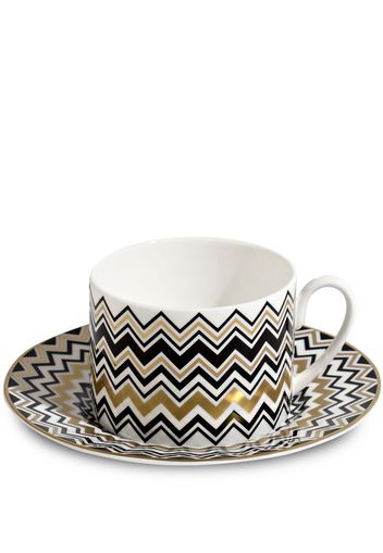 Missoni Tableware Zig Zag teacup (set of 2) - Multicolore