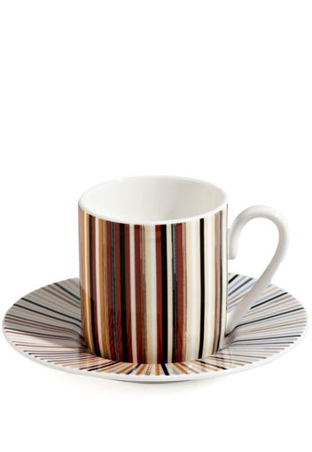 Missoni Tableware Jenkins stripe tea set - Bianco