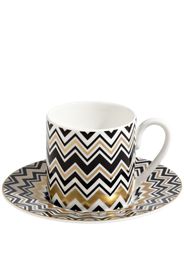 Missoni Tableware Zig Zag coffee cup (set of 2) - Multicolore