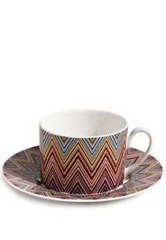 Missoni Tableware Zig Zag Jarris porcelain tea set - Multicolore