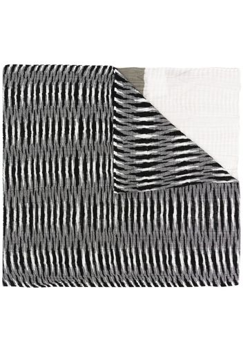 Missoni patch-work embroidered scarf - Nero