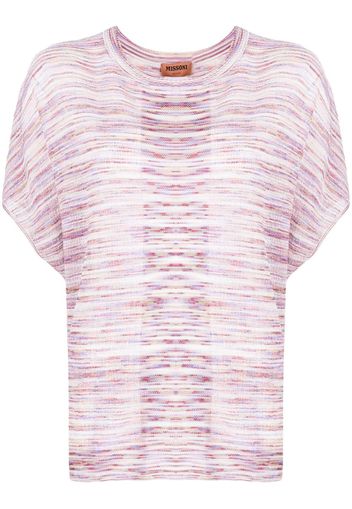 Missoni striped short-sleeved T-shirt - Multicolore