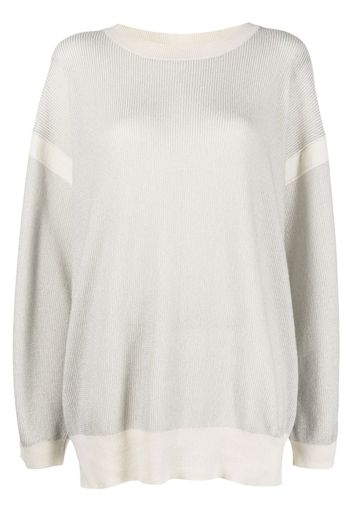 MISSONI drop-shoulder oversized jumper - Toni neutri