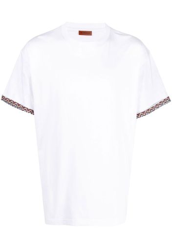 Missoni T-shirt con dettaglio a zigzag - Bianco