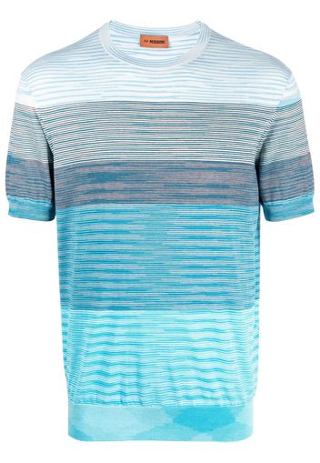 Missoni striped cotton T-shirt - Bianco