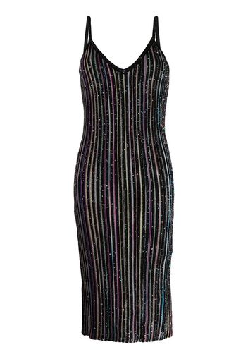 Missoni glitter-detailed knit dress - Nero