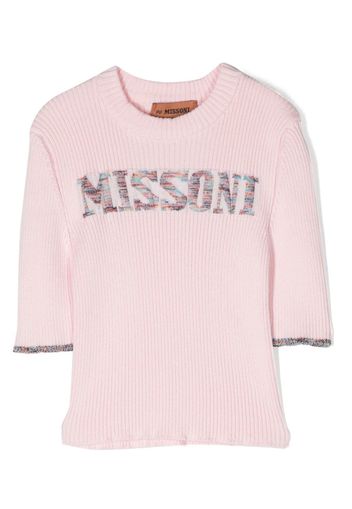 Missoni Kids Top con stampa - Rosa