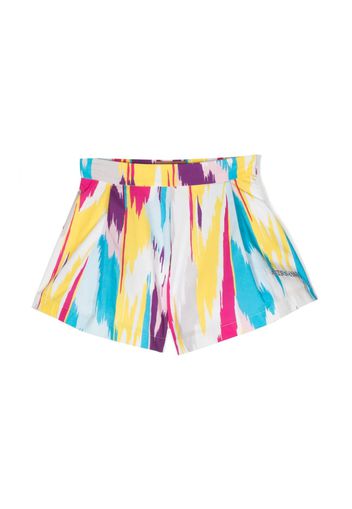 Missoni Kids flared-design mini shorts - Bianco