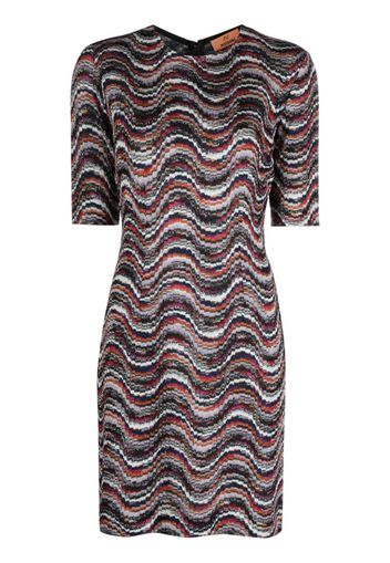 Missoni Zigzag short-sleeve minidress - Rosa