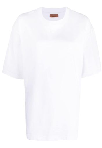 Missoni logo-print crew-neck T-shirt - Bianco