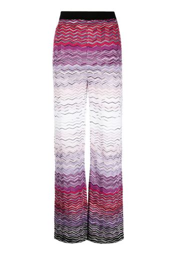 Missoni zigzag knitted trousers - Viola