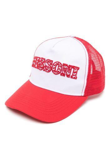 Missoni logo-embroidery baseball cap - Rosso