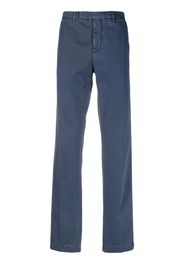 Missoni mid-rise straight-leg trousers - Blu