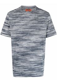 Missoni marled striped T-shirt - Blu