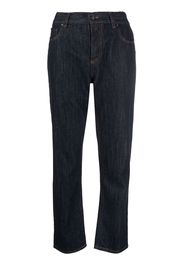 Missoni chevron-detail tapered jeans - Blu