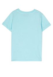 Missoni Kids logo-print short-sleeved T-shirt - Blu