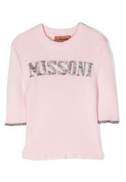 Missoni Kids Top con stampa - Rosa