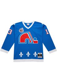 Mitchell & Ness Top NHL Dark "Nordiques 1992 Mats Sundin" - Blu