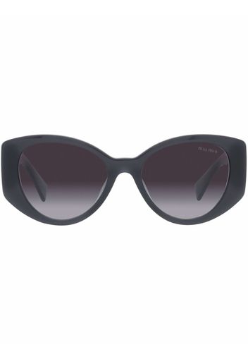 Miu Miu Eyewear cat-eye frame sunglasses - Grigio