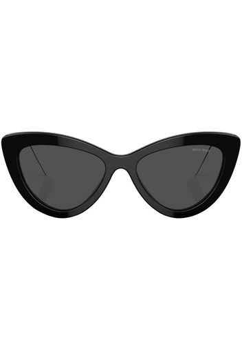 Miu Miu Eyewear two-tone cat-eye sunglasses - Nero