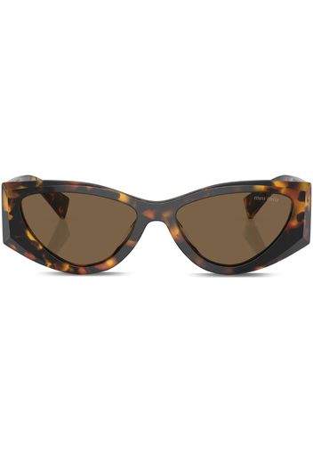 Miu Miu Eyewear Occhiali da sole cat-eye - Nero