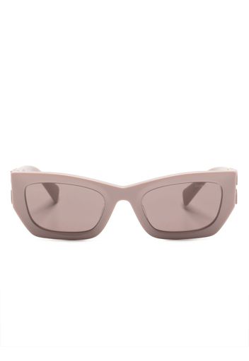 Miu Miu Eyewear Runway rectangle-frame sunglasses - Rosa