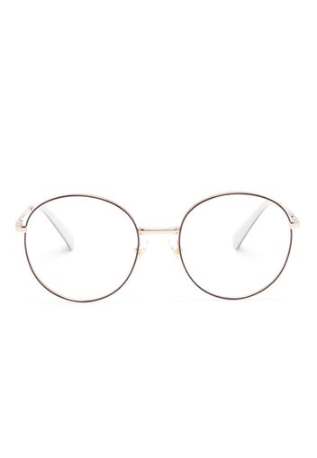 Miu Miu Eyewear round-frame glasses - Rosso
