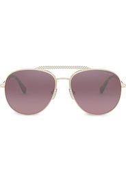 tinted aviator sunglasses