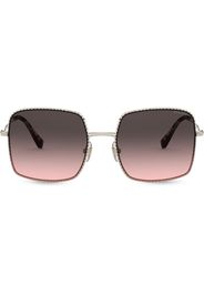 square-frame sunglasses