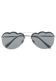 Miu Miu Eyewear Occhiali da sole - Argento