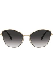 Miu Miu Eyewear butterfly-frame sunglasses - Nero