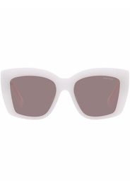 Miu Miu Eyewear square frame sunglasses - Bianco