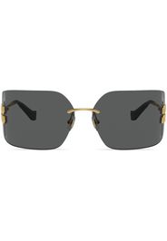 Miu Miu Eyewear Runway frameless sunglasses - Oro