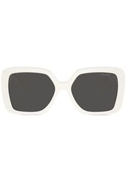 Miu Miu Eyewear Glimpse square-frame sunglasses - Bianco