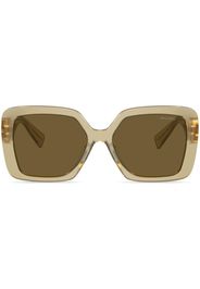 Miu Miu Eyewear Glimpse square-frame sunglasses - Verde