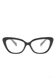 Miu Miu Eyewear Occhiali cat-eye - Nero