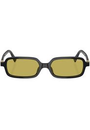 Miu Miu Eyewear Occhiali da sole squadrati con logo - Nero