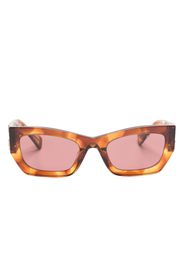 Miu Miu Eyewear Occhiali da sole Miu Glimpse squadrati - Marrone