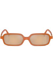 Miu Miu Eyewear Occhiali da sole con logo - Arancione