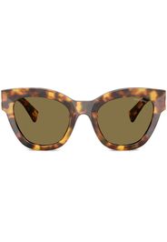 Miu Miu Eyewear Occhiali da sole oversize - Marrone
