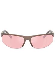 Miu Miu Eyewear oval-frame sunglasses - Marrone