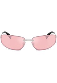 Miu Miu Eyewear Occhiali cat-eye - Argento