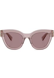Miu Miu Eyewear Occhiali da sole trasparenti - Viola